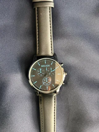 Orologio MSCXDK al quarzo cinturino similpelle