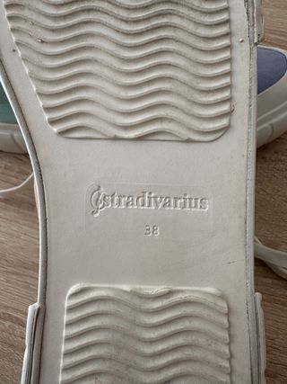 Zapatillas Stradivarius pastel Talla 38