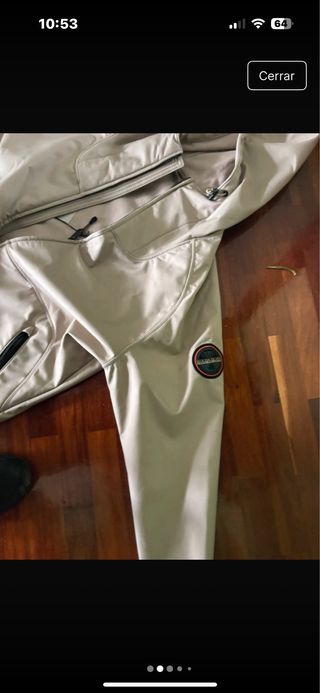 Chaqueta Napapijri Gore-Tex Beige