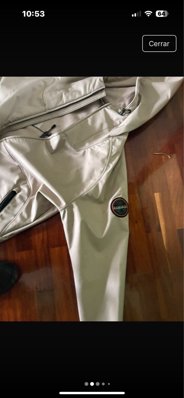 Chaqueta Napapijri Gore-Tex Beige