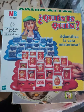 Juego ¿Quién es Quién? MB Años 90