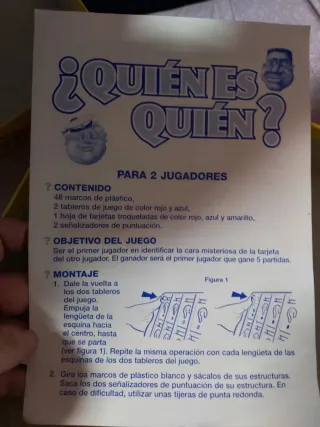 Juego ¿Quién es Quién? MB Años 90