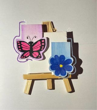 Segnalibri “Miss Butterfly” e “Little flower”