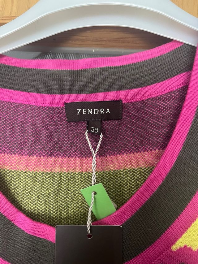 Vestido Zendra punto rayas T.38