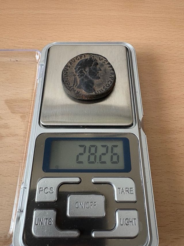 Sestercio Antonino Pio 140-144 d.C.