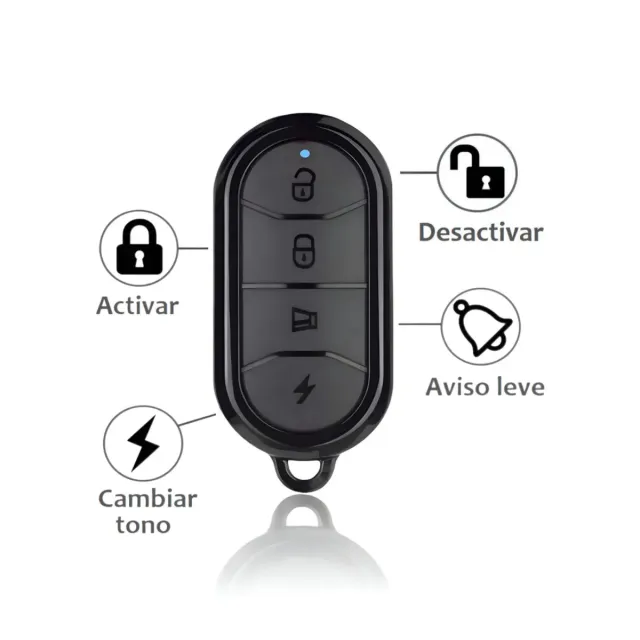 Alarma Inalámbrica para vehículo o casa