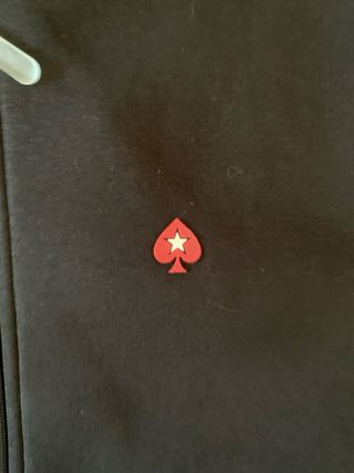 Felpa PokerStars Zip Nera Taglie Varie