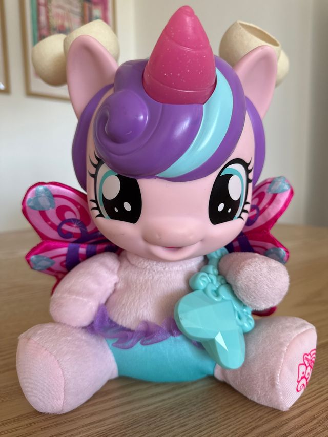 Peluche Unicornio con Luces y Sonido