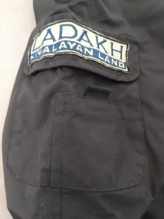 Pantaloni sci Ladakh 8 anni neri