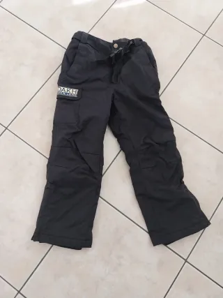 Pantaloni sci Ladakh 8 anni neri