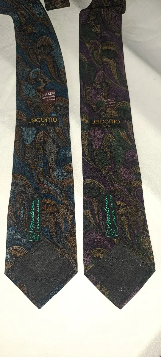 2 Corbatas Jacomo Seda