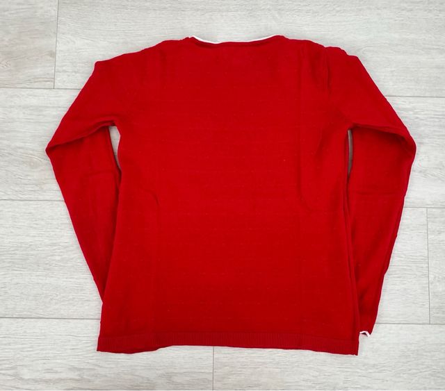 Jersey Springfield rojo botones hombro