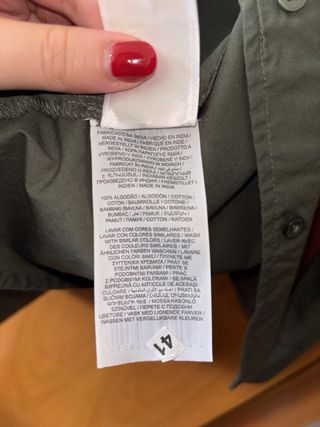 Camisa MO Woman Verde