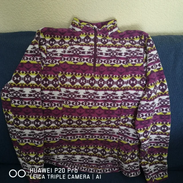 Forro polar mujer Quechua multicolor