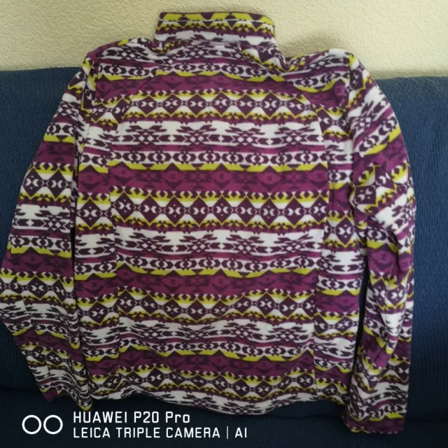 Forro polar mujer Quechua multicolor