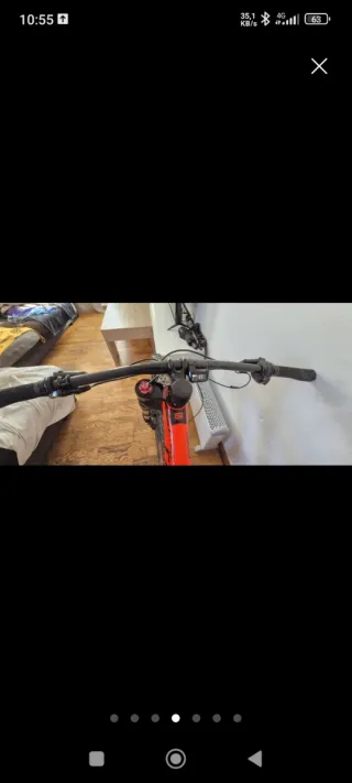 Bicicleta cannondale carbono