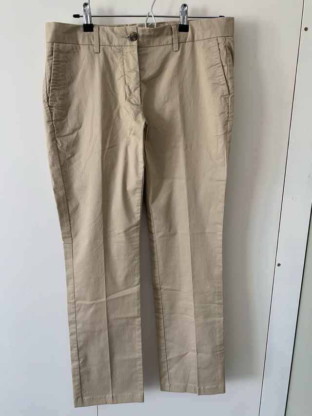 Pantalón de vestir marca portuguesa Sacoor Beige