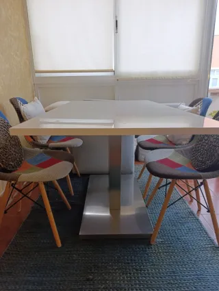 Mesa comedor 6 plazas diseño moderno