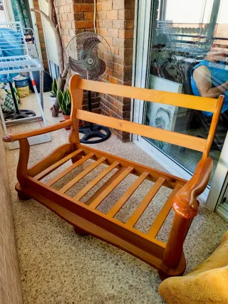 Sofá de 2 plazas clásico. OFERTAAAAAA