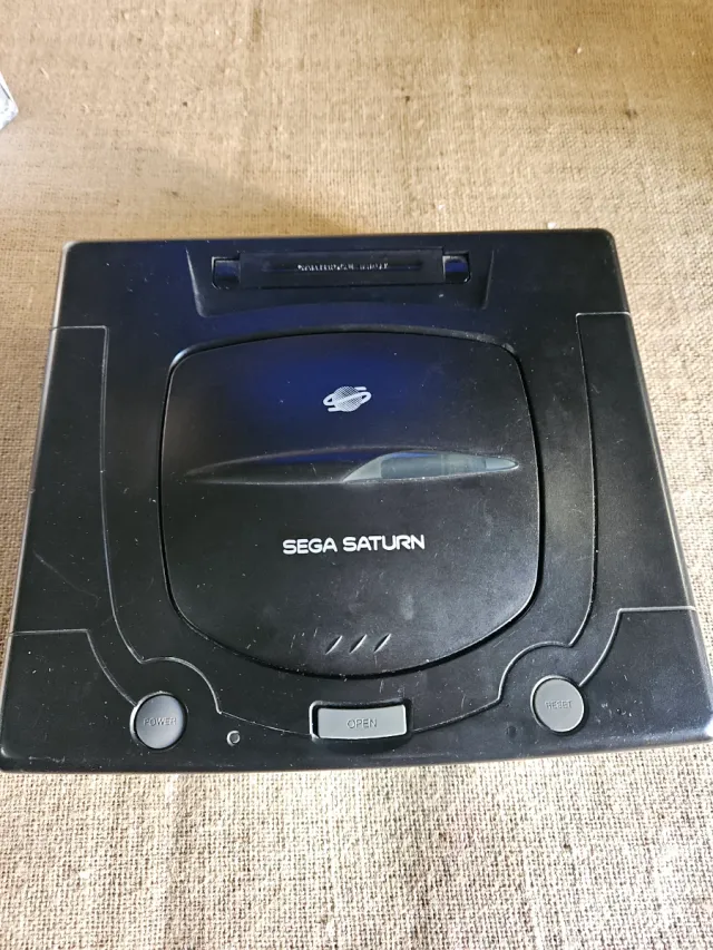 Sega Saturn Preto