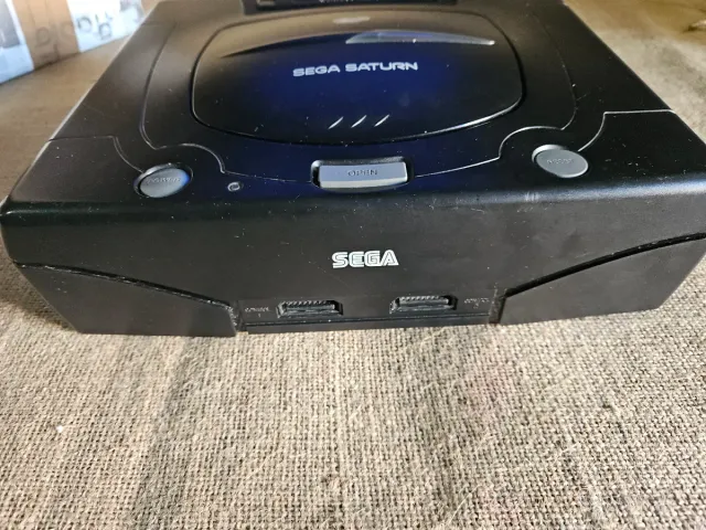 Sega Saturn Preto