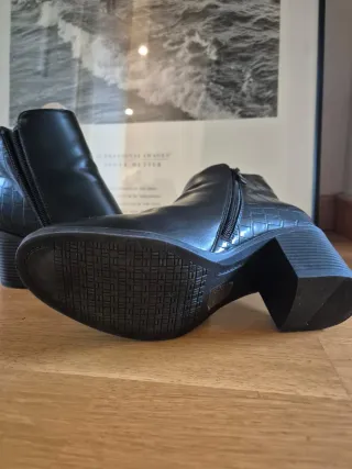 Botines mujer piel sintética talla 37