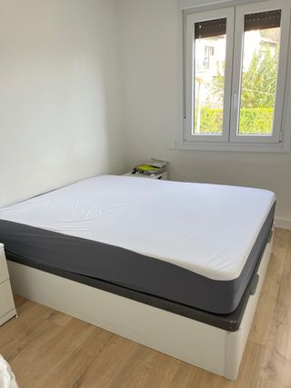 Colchón Emma Hybrid 190x150 con Base