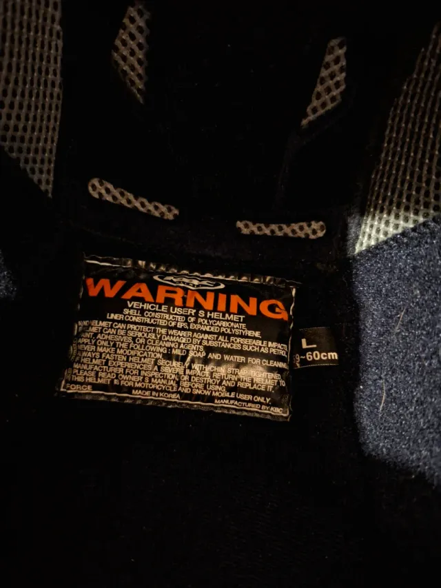 Casco Integral moto KBC Talla L