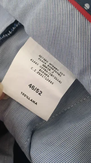 Traje de chaqueta Álvaro Moreno azul