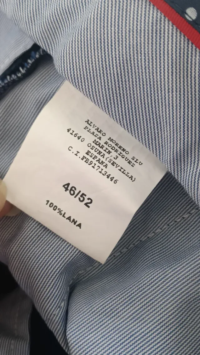 Traje de chaqueta Álvaro Moreno azul