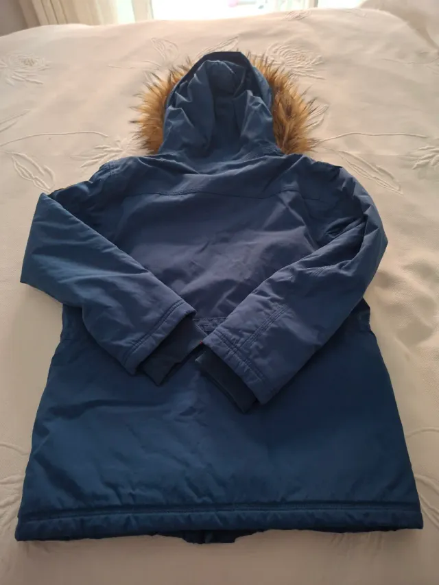 Abrigo Napapijri Azul con Capucha 12 años