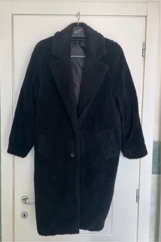 Cappotto Teddy Nero