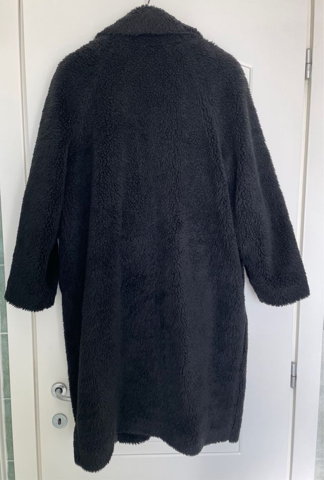 Cappotto Teddy Nero