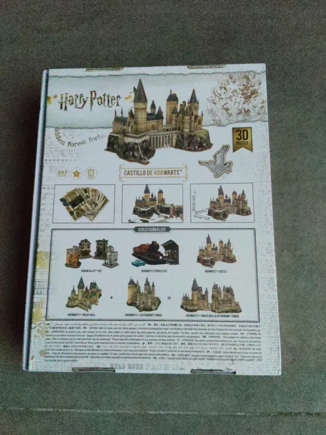 Puzzle 3D Castillo de Hogwarts Harry Potter