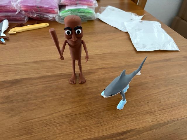 Figura Tung Tung Sahur 2 piezas