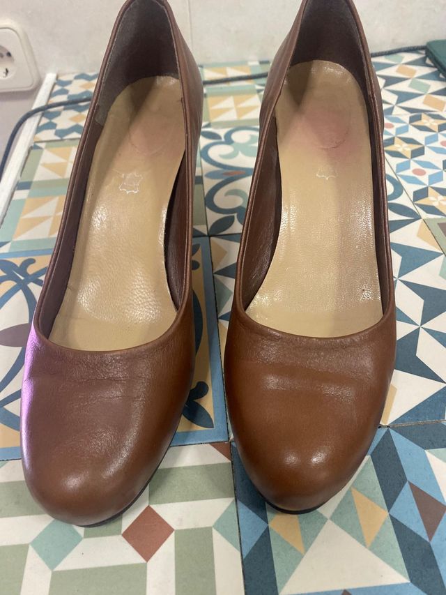 Zapatos Unisa Piel Talla 41 Mujer