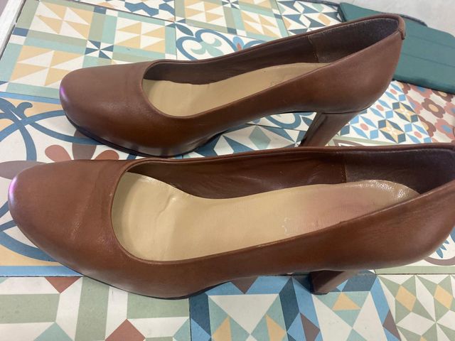 Zapatos Unisa Piel Talla 41 Mujer