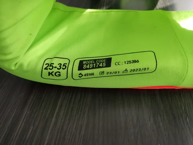 Chaleco natación niño