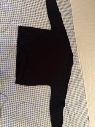 Jersey Desigual Talla S Negro y Rojo