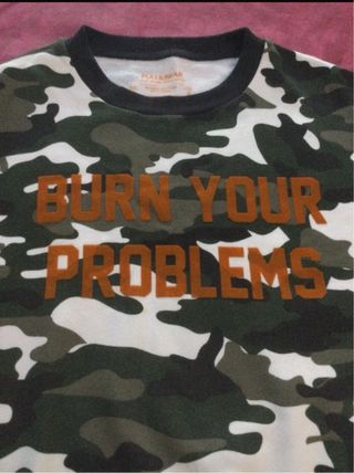 Sudadera Camuflaje Pull&Bear Talla M