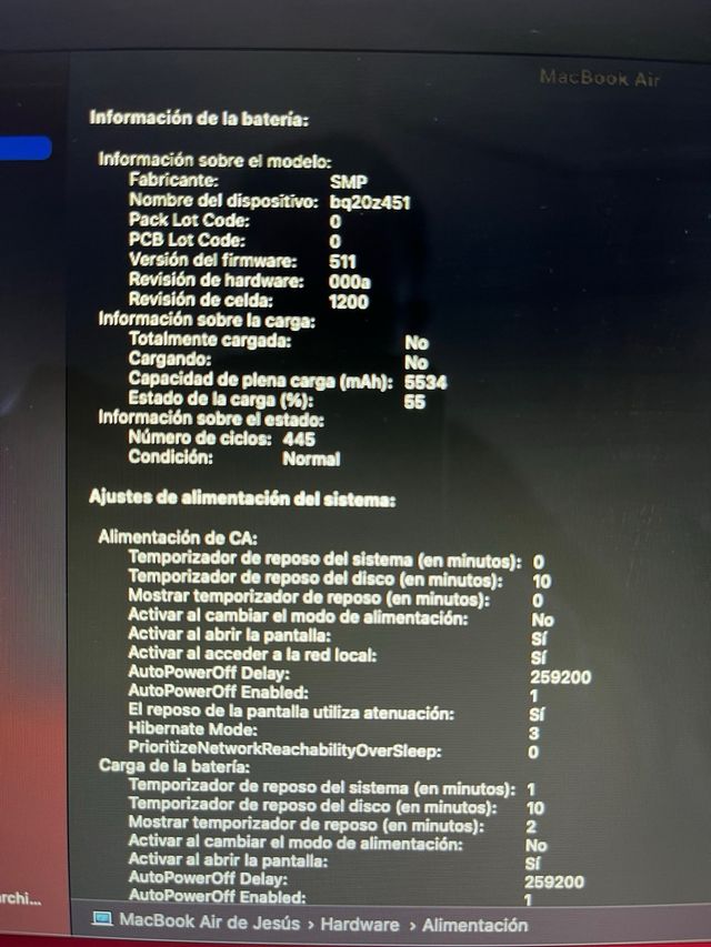 MacBook Air 2014 Plata