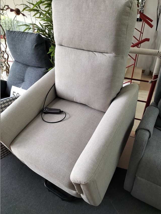 Butaca Power Lift Tela Beige
