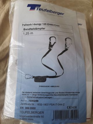 Longe elastica Teufelberger FallSorb 1,25m