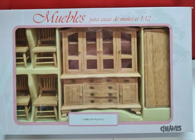 Muebles para casas de muñecas 1:12 NUEVOS