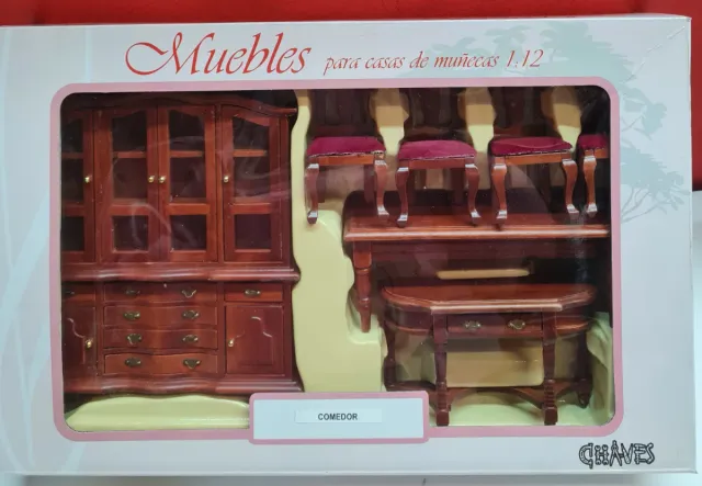 Muebles para casas de muñecas 1:12 NUEVOS