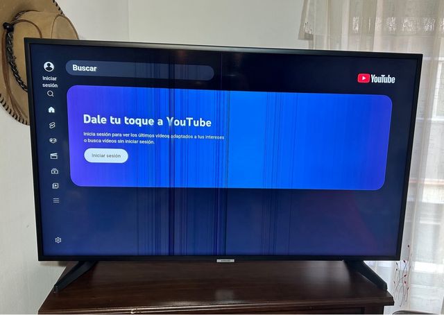 Televisor Samsung 43 Smart TV como en las fotos