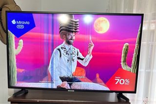 Televisor Samsung 43 Smart TV como en las fotos