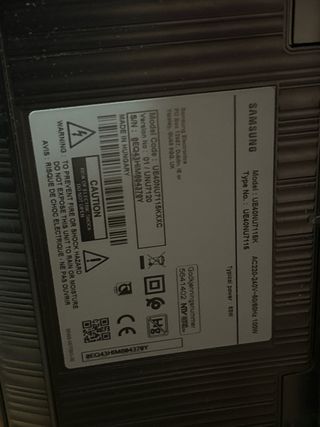 Televisor Samsung 43 Smart TV como en las fotos