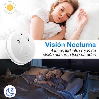 Mini Cámara Espía oculta en un Detector Humo