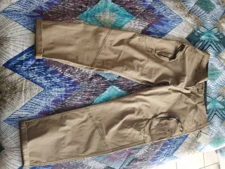Pantaloni cargo beige nuovi taglia ita 50 XL
